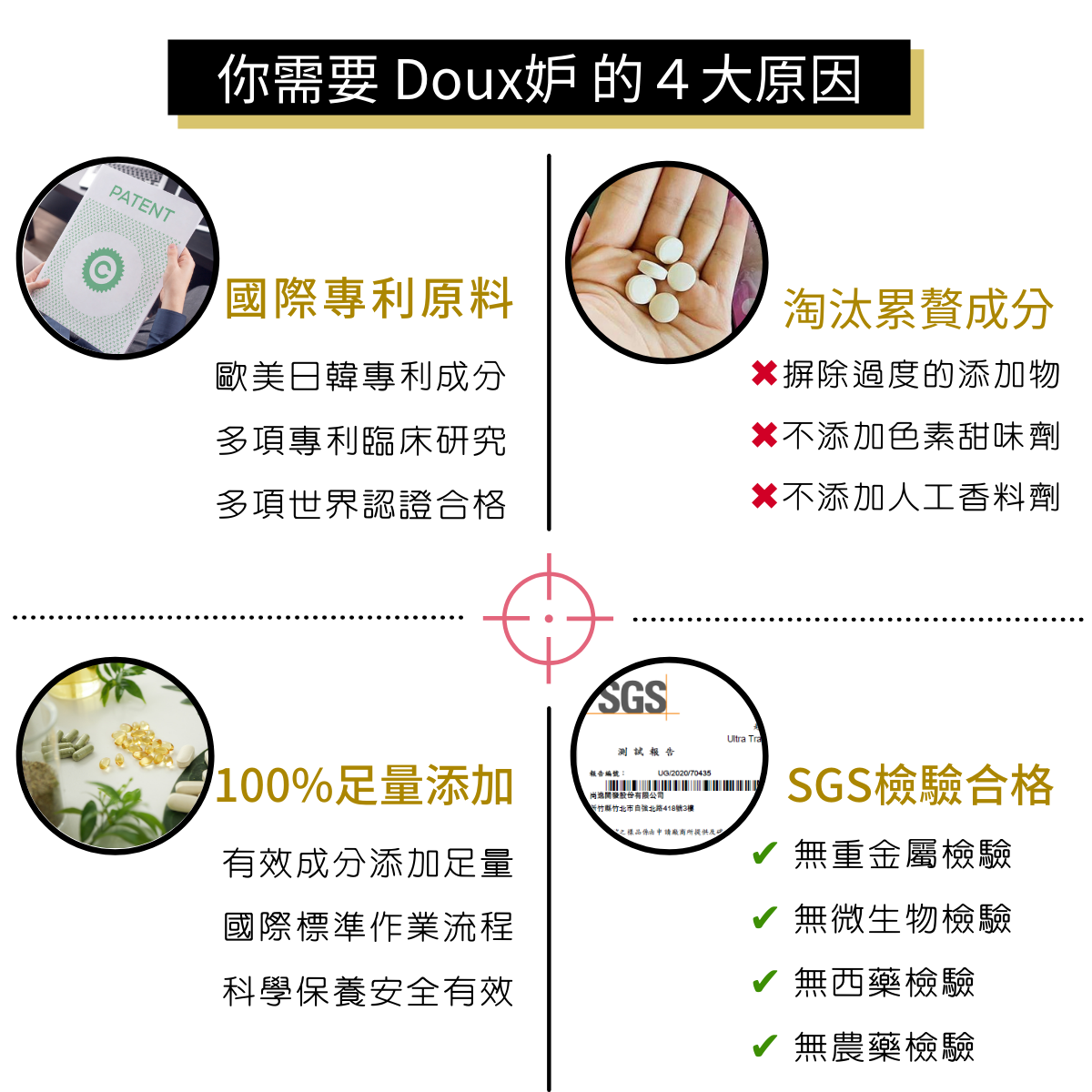 你選擇Doux的4大原因